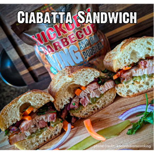 Croix Valley Hickory Barbecue Wing y BBQ Booster