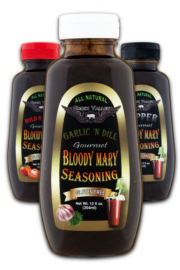 Condimento Bloody Mary de ajo y eneldo de Croix Valley
