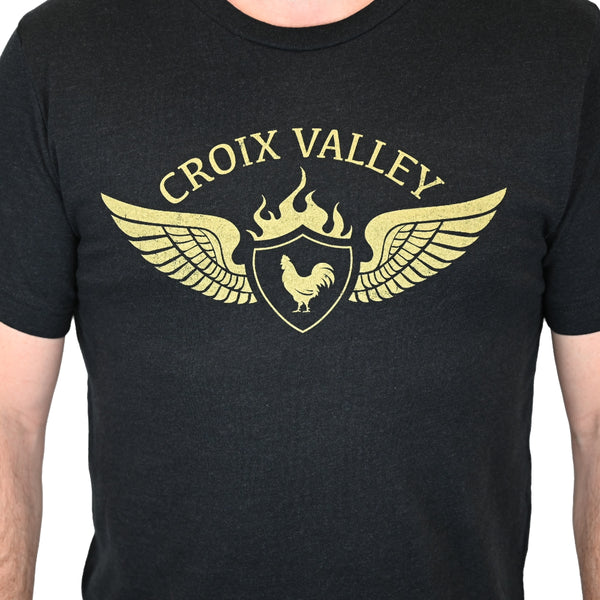 Camisa De Pollo Croix Valley Negra