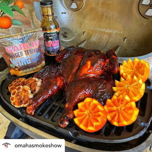 Croix Valley, ajo, jengibre, teriyaki, barbacoa y salsa de alitas