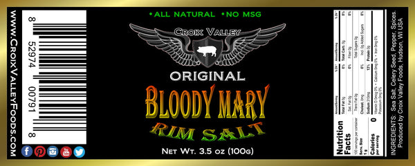 Sal para borde de Bloody Mary original de Croix Valley